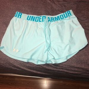 Light Blue Under Armour Shorts